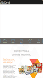 Mobile Screenshot of graficaadonis.com.br